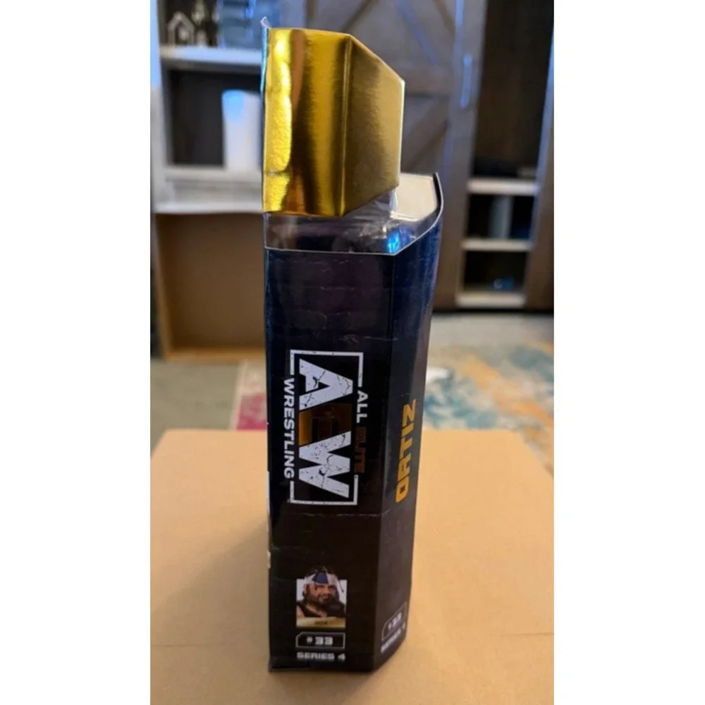 AEW Unrivaled Collection Series 4 Ortiz Action Figure Jazwares Wrestling #33
